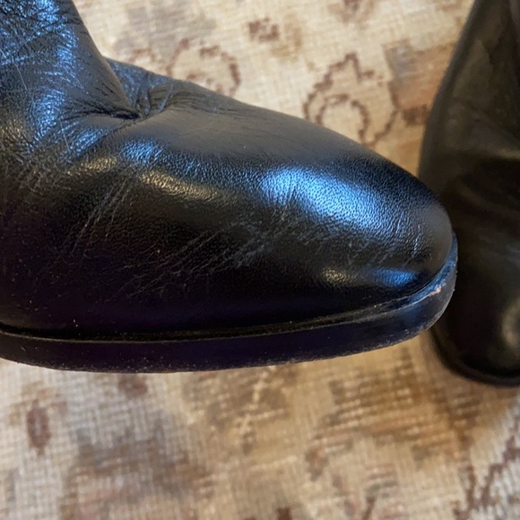 Stuart Weitzman Expert leather buckle moto boots - Picture 9 of 10